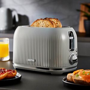 Geepas Electric Kettle 2 Slice Bread Toaster & Microwave Kitchen Set 3000W 1.7L Textured Cordless Kettle 2 Slice Toaster with 7 Level Browning Control Black