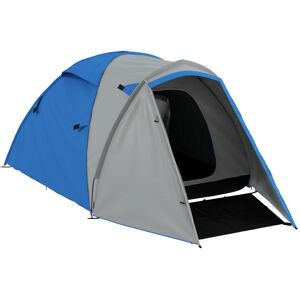 Outsunny Camping 2 Person Tent Blue 3 Person