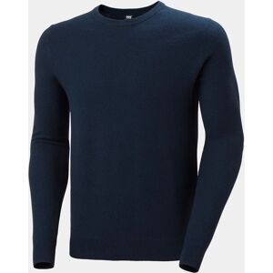 Helly Hansen Men's Skagen Marine Style Cotton-Knit Jumper Navy XL - Navy Blue - Male