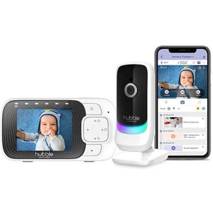 Hubble Connected Hubble Nursery Pal Essentials 2.8 Inch Video Baby Monitor White