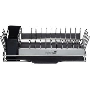 MasterClass Compact Stainless Steel Dish Rack Drainer