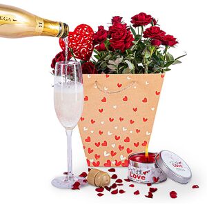 123 Flowers Roses and Bubbly