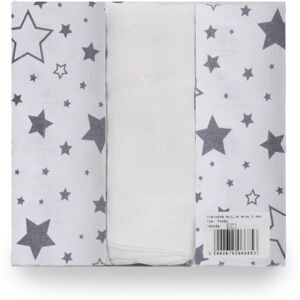 Babymatex Muslin Set cloth nappies Star 3 pc