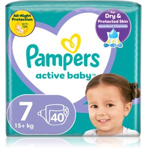 Pampers Active Baby Size 7 disposable nappies 15+ kg 40 pc