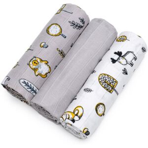 T-TOMI TETRA Cloth Diapers HIGH QUALITY cloth nappies Forest 70x70 cm 3 pc