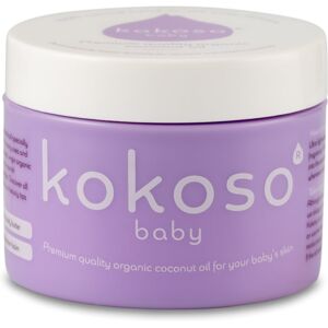 Kokoso Baby Kids organic coconut oil for sensitive skin for children from birth 70 g