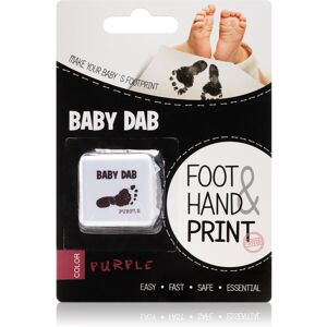 Baby Dab Foot & Hand Print Purple dye for baby footprints and handprints 1 pc