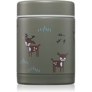 FRESK Food Jar thermos for food Deer Olive 300 ml