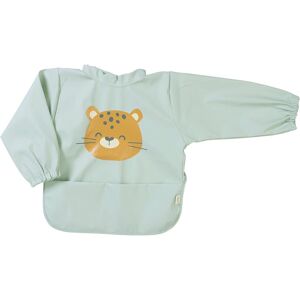Saro Baby Waterproof Bib with Sleeves baby bib Mint 1 pc