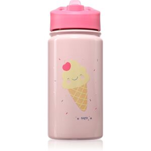 Saro Baby Thermos Bottle with Straw thermos with straw Pink 350 ml