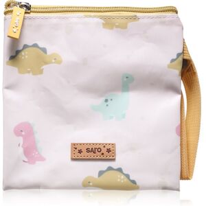 Saro Baby Sandwich Bag pouch for snacking Mustard 17,5x17,5 cm 1 pc