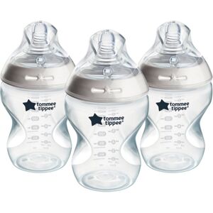 Tommee Tippee Natural Start Anti-Colic self-sterilising baby bottle Slow Flow 0m+ 3x260 ml