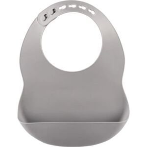 Zopa Silicone Bib Pastel baby bib Dove Grey 1 pc