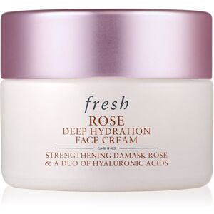 fresh Rose Deep Hydration Face Cream moisturising face cream with hyaluronic acid 15 ml