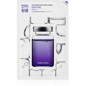 Holika Holika Skin Rescuer Peptide revitalising sheet mask with peptides 20 ml