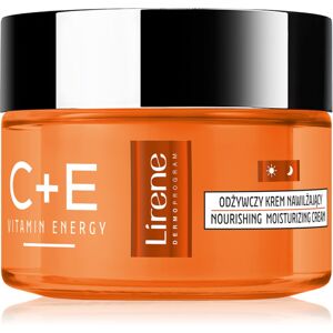 Lirene Vitamin Energy C+E face cream with nourishing and moisturising effect 50 ml