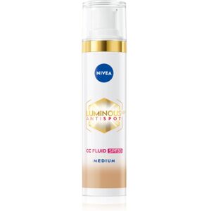 NIVEA Luminous 630 Anti Spot brightening CC cream SPF 30 shade Medium 40 ml