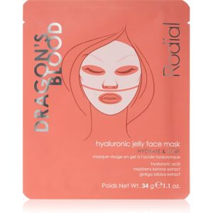 Rodial Dragon's Blood Hyaluronic Jelly Face Mask intensive hydrogel mask with hyaluronic acid 34 g
