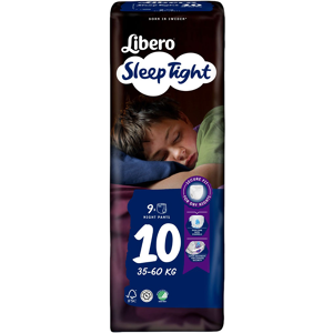 Libero Sleep Tight Diapers 9 un. Size 10 (35-60 Kg)