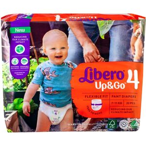 Libero Up & Go Diapers 22 un. Size 4 (7-11 kg)