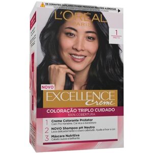 L'Oréal Paris Excellence Cream Color Treatment Triple Care 1 un. 1