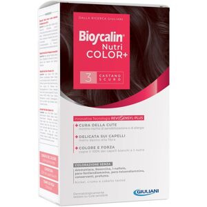 Bioscalin Nutri Color Permanent Hair Color 1 un. 3 Dark Brown