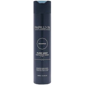 Papillon Pure Mint Hair and Body Shampoo Daily Use 300mL