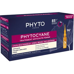 Phyto cyane Reactionary Hair Loss Treatment for Women 12x5mL