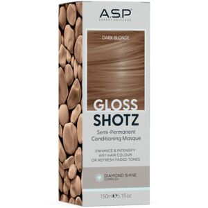 A.S.P Hair Gloss Shotz Semi-Permanent Conditioning Masque Color Enhancer 150mL Dark Blonde