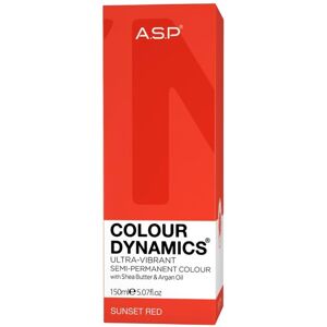 A.S.P Hair Colour Dynamics Ultra-Vibrant Semi-Permanent Colour 150mL Sunset Red