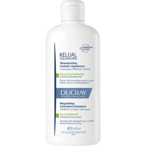Ducray Squanorm-Kelual Shampoo Oily Dandruff 400mL