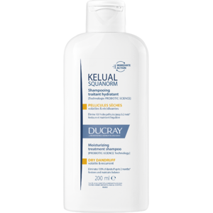 Ducray Kelual-Squanorm Shampoo for Dry Dandruff 200mL