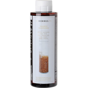 Korres Rice Proteins and Linden Volumizing Shampoo for Thin Hair 250mL