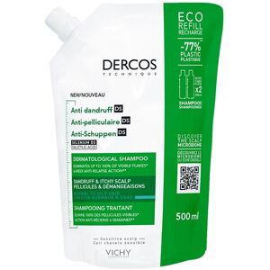 Dercos Anti-Dandruff Shampoo for Greasy Hair 500mL refill