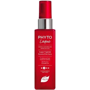 Phyto laque Soie Botanical Hairspray with Silk Proteins for Damage Brittle Hair 100mL