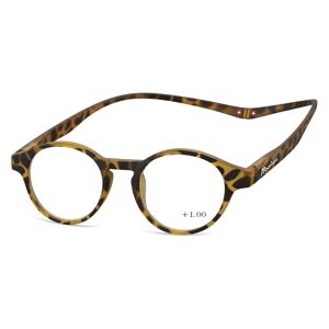 Montana Eyewear Magnet Reading Rounded Glasses Unisex Turtle 1 un. +1.00