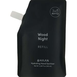 Haan Pocket Size Hydrating Hand Sanitizer 100mL Wood Night Refill