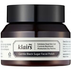 Dear, Klairs Gentle Black Sugar Facial Polish - All Skin Types 110g