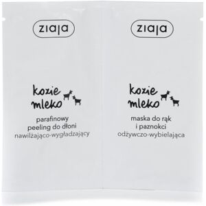 Ziaja - Goat's Milk Hand Peeling & Moisturising Mask Duo (5 x 7ml)