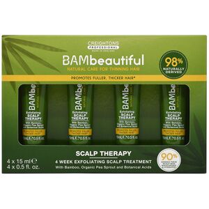 Bam Beautiful BAMbeautiful Exfoliating Scalp Therapy Set 4x15ml