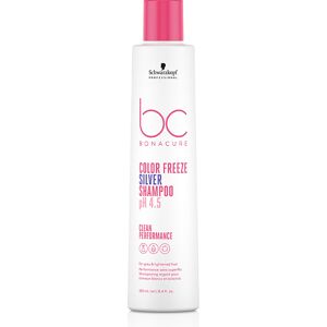 Schwarzkopf BC Clean Color Freeze Silver Shampoo 250ml