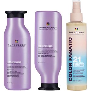 Pureology Hydrate Sheer Shampoo 266ml, Hydrate Sheer Conditioner 266ml