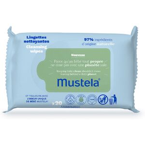 Mustela BEBÉ-NIÑO toallitas limpiadoras 20 u