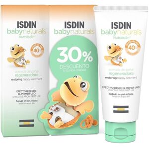 Isdin Babynaturals regenerating diaper ointment pack 2 x 100 ml