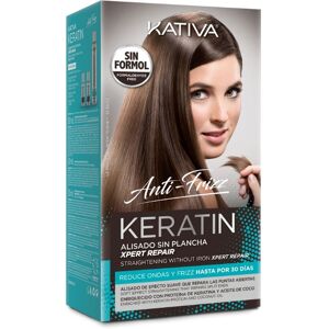 Kativa Keratin ANTI-FRIZZ Brazilian straightening without iron repairs ends 30 days 3 u