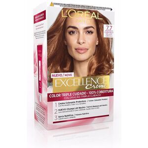 L'Oréal París Excellence creme dye 7.7-iced caramel