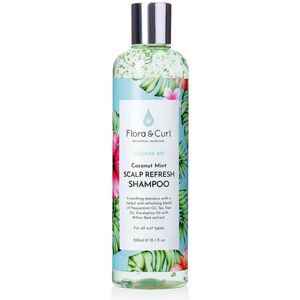 Flora And Curl Soothe Me coconut mint scalp refresh shampoo 300 ml