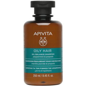 Apivita Balancing Shampoo for oily hair with mint and propolis 250 ml