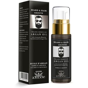 Diar Argan Beard And Hair Strengthening Serum with pure argan sandalwood and ginger 30 ml