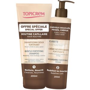 Topicrem Karite Strififting Shampoo 200 Ml + Strifting Cream 200 Ml Pack 2 pcs